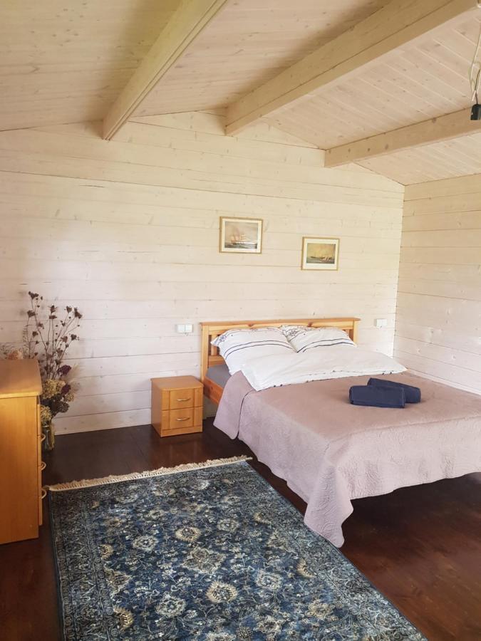 Campsite 37A - Wooden Cabins Karklė Exterior foto